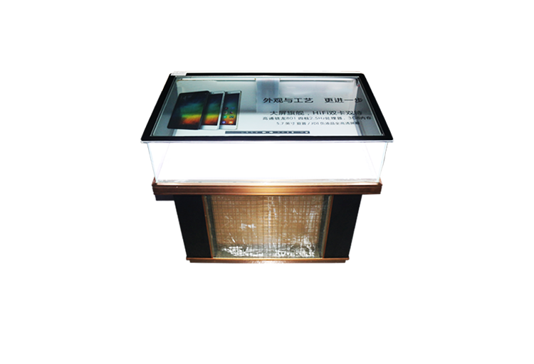Transparent LCD counter